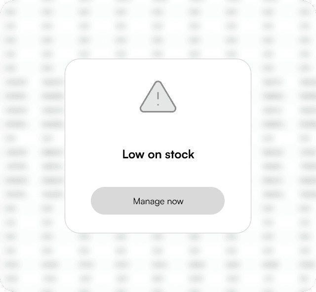 Automated Replenishment Triggers